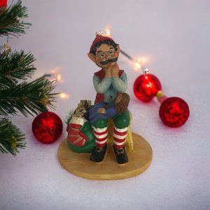 Santas Helpers Figurine DOLL MAKER Ltd Edition Christmas 4-1/4" Tall Replacement